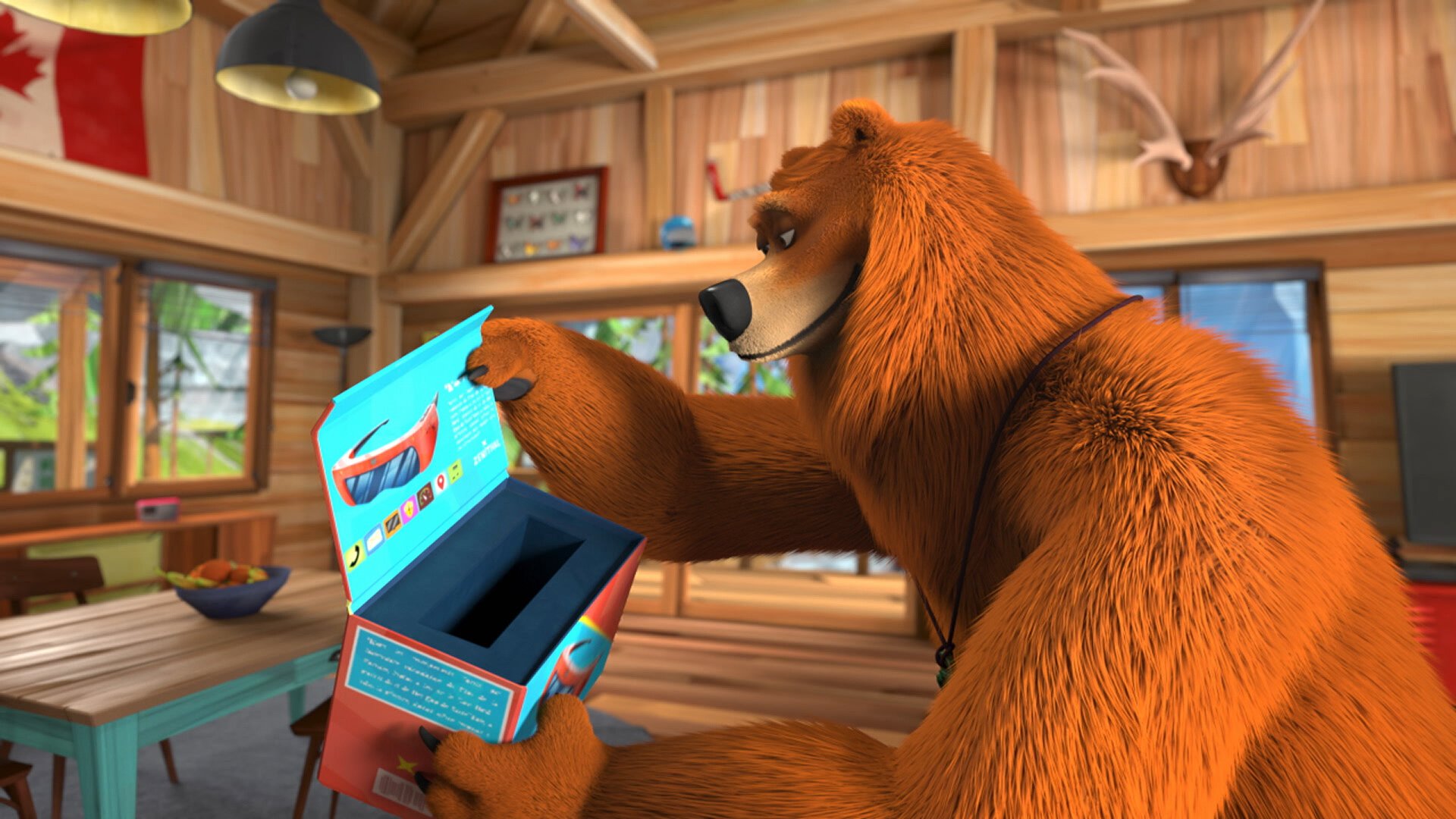 Grizzy e os Lemmings (Séries): Cartoon Bear S02 E40