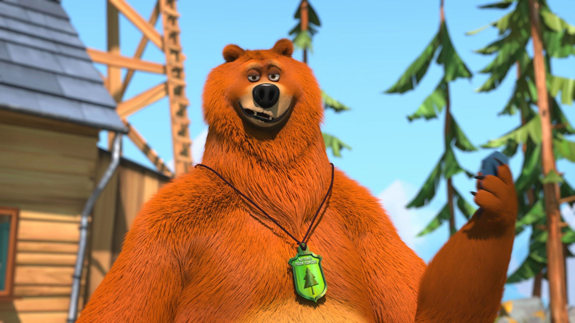 Grizzy e os Lemmings (Séries): Cartoon Bear S02 E40