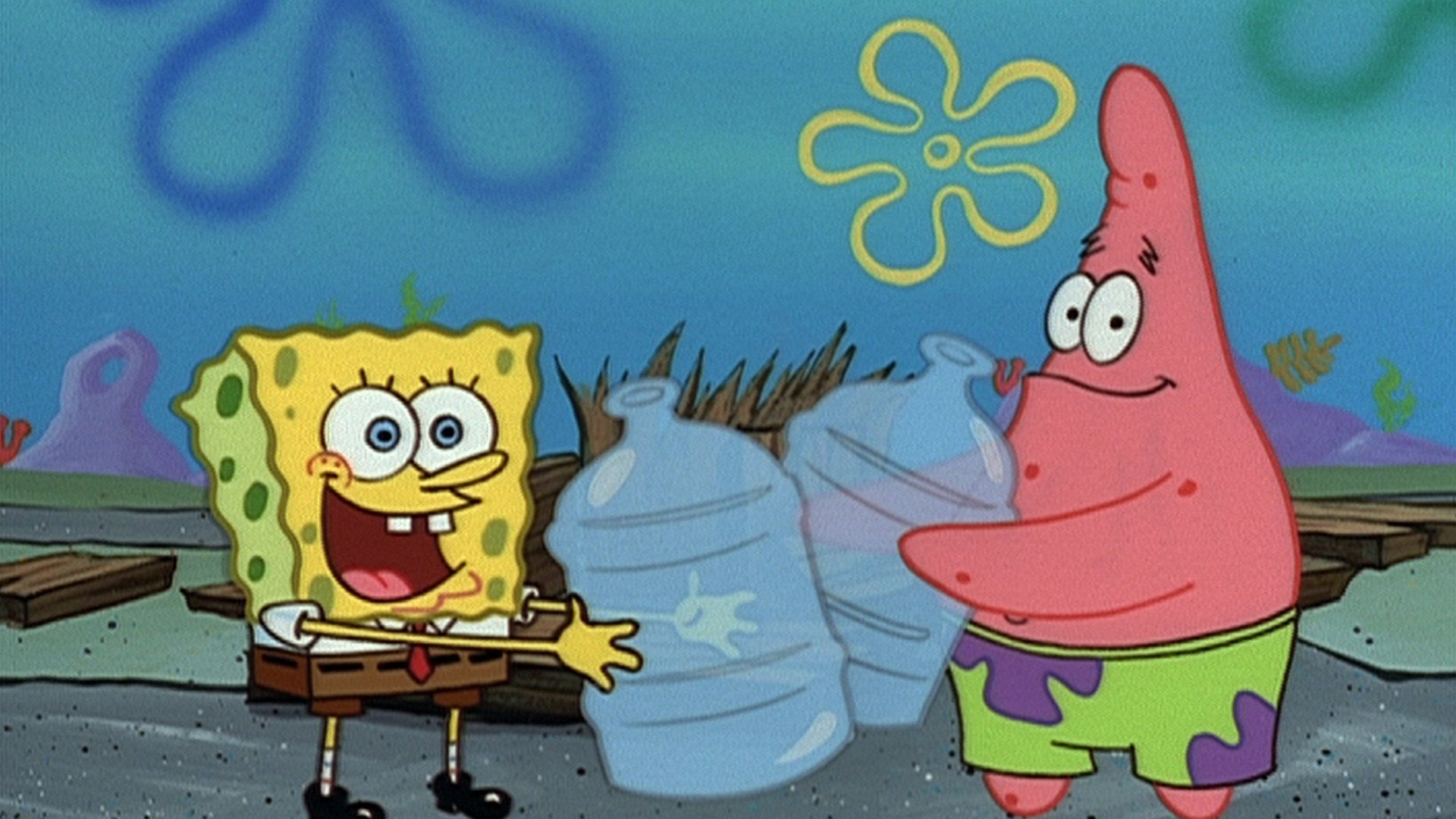 spongebob clam baby