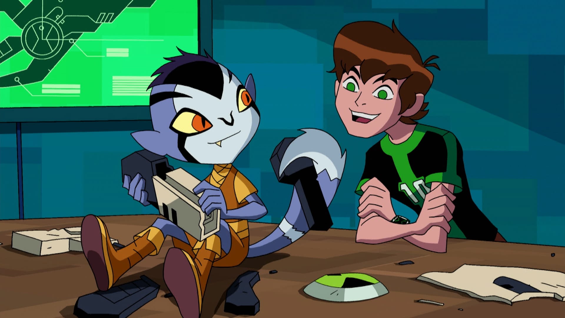 Ben 10 Omniverse Ben And Rook