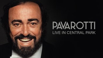 Pavarotti In Central Park