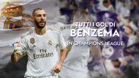 Tutti i gol di Benzema in Champions  League